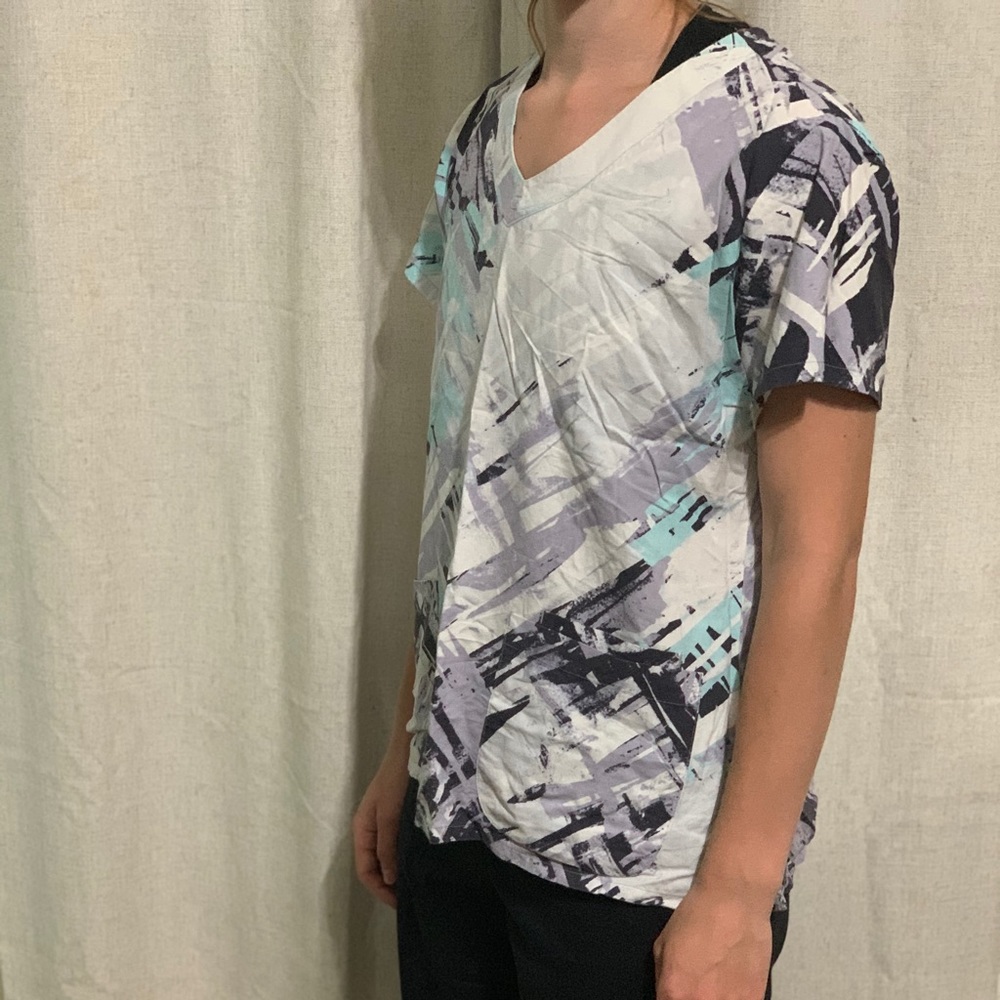 Patterned Grey’s Anatomy Scrub Too